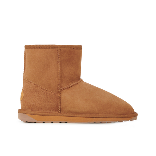 Stinger Mini Water Resistant Chestnut Sheepskin Ankle Boot