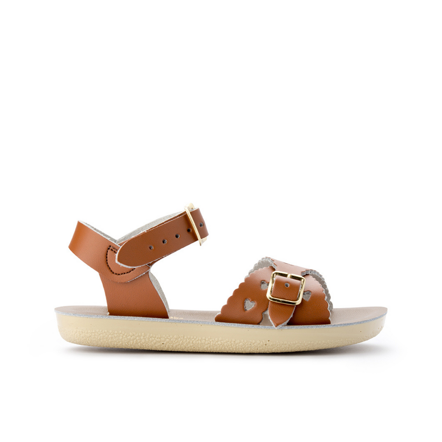 Sweetheart Tan Leather Sandal
