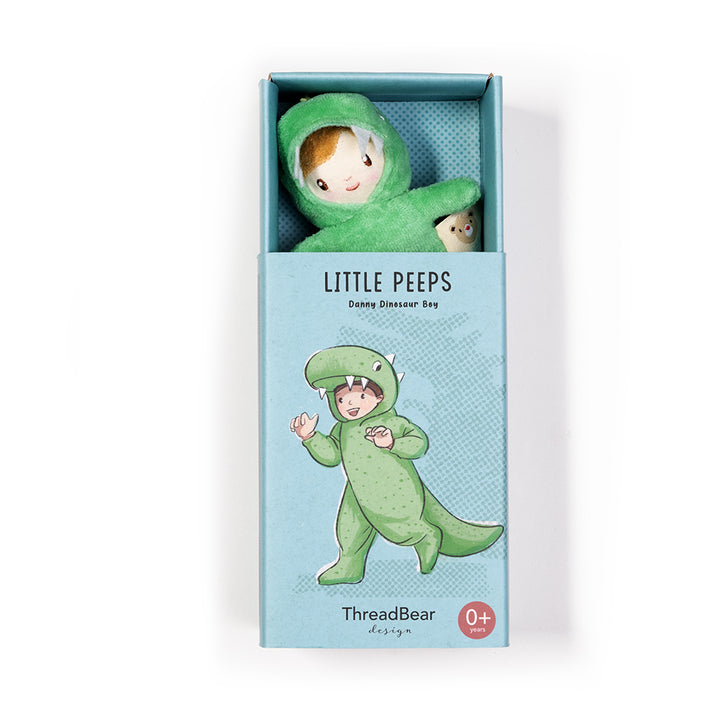 Little Peeps Danny Dinosaur Soft Toy Doll