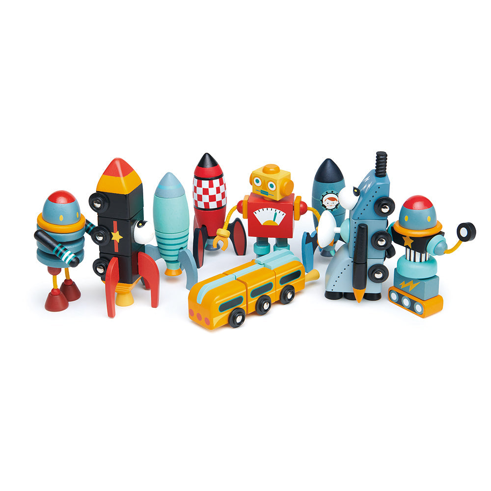 Space Race Construction Set