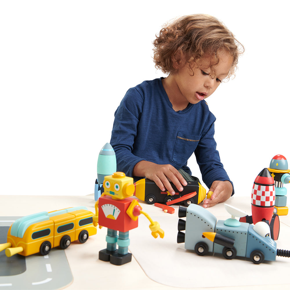 Space Race Construction Set