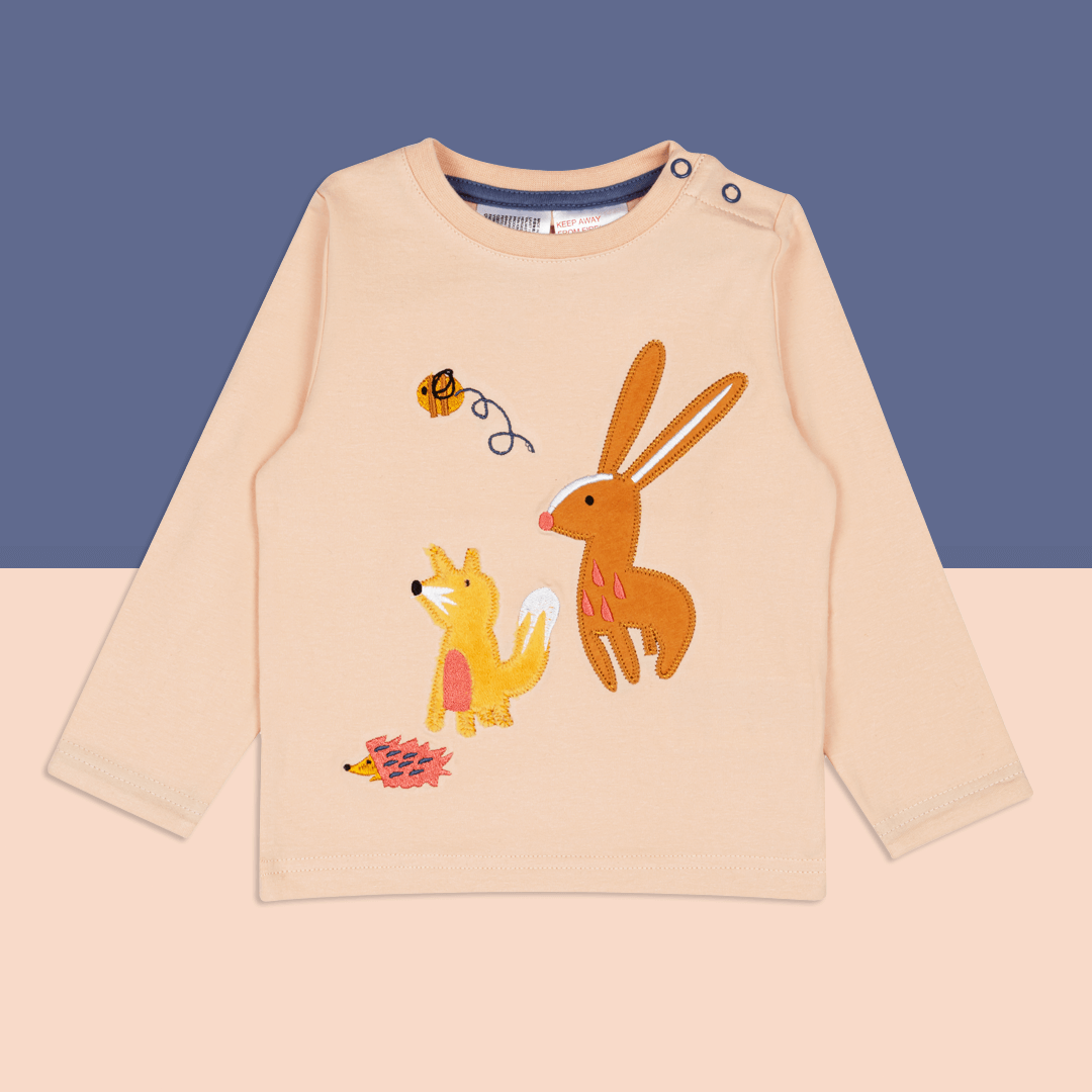 Meadow Farmyard Friends Long Sleeve Top