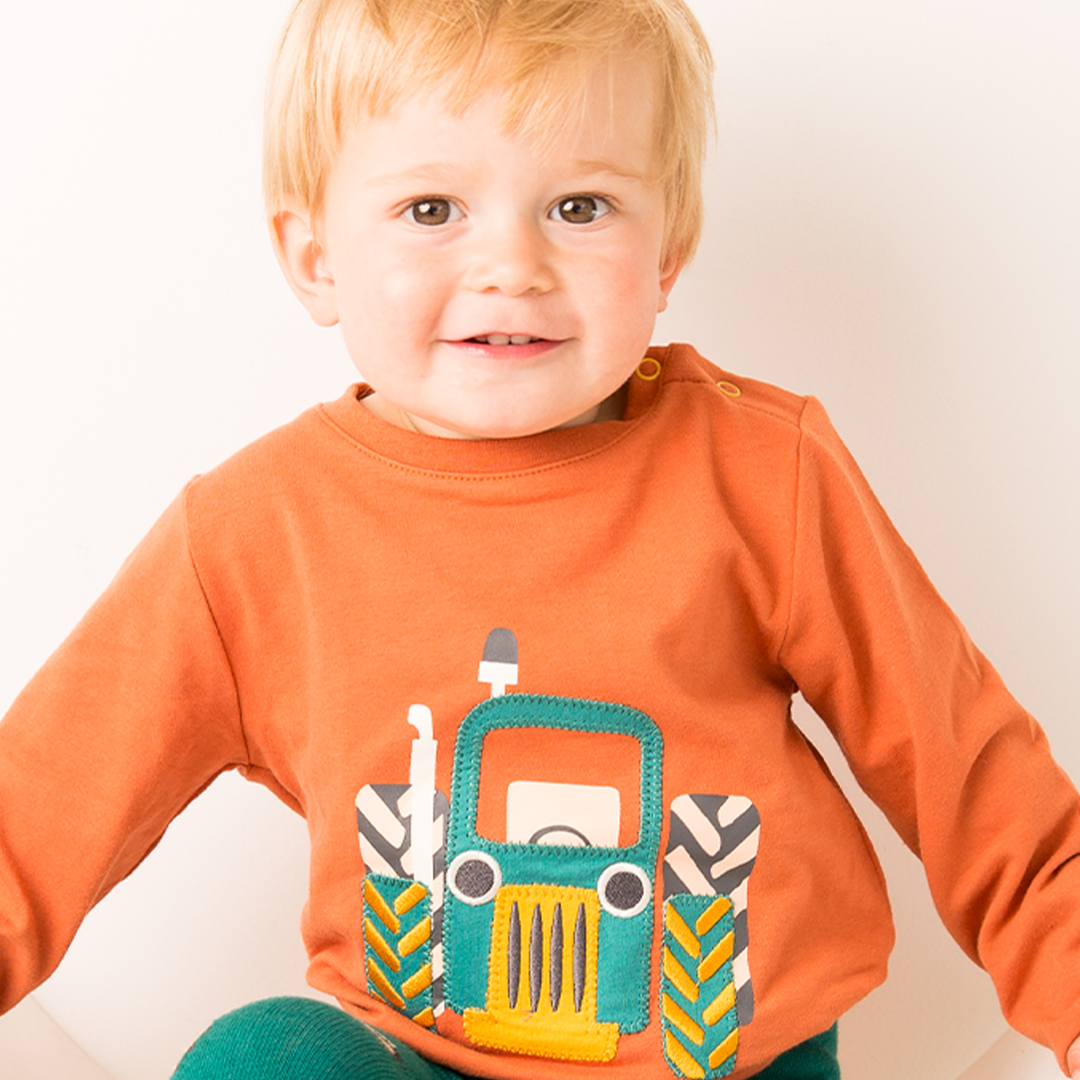 Rustic Farmyard Long Sleeve Top