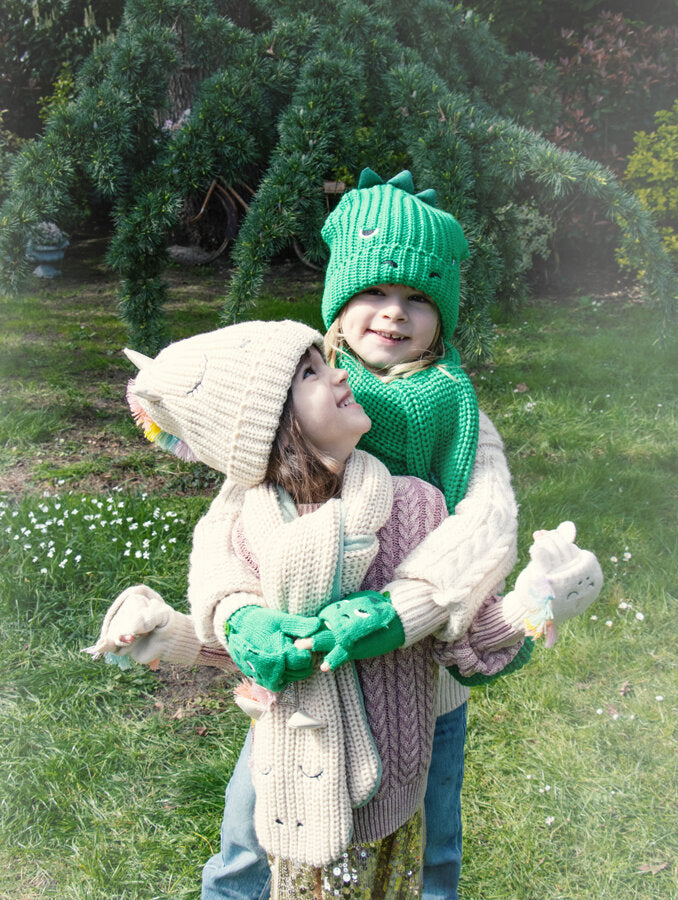 T-Rex Knitted Gloves