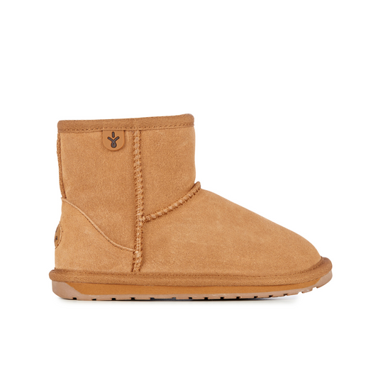 Wallaby Mini Water Resistant Merino Lined Chestnut Sheepskin Boot