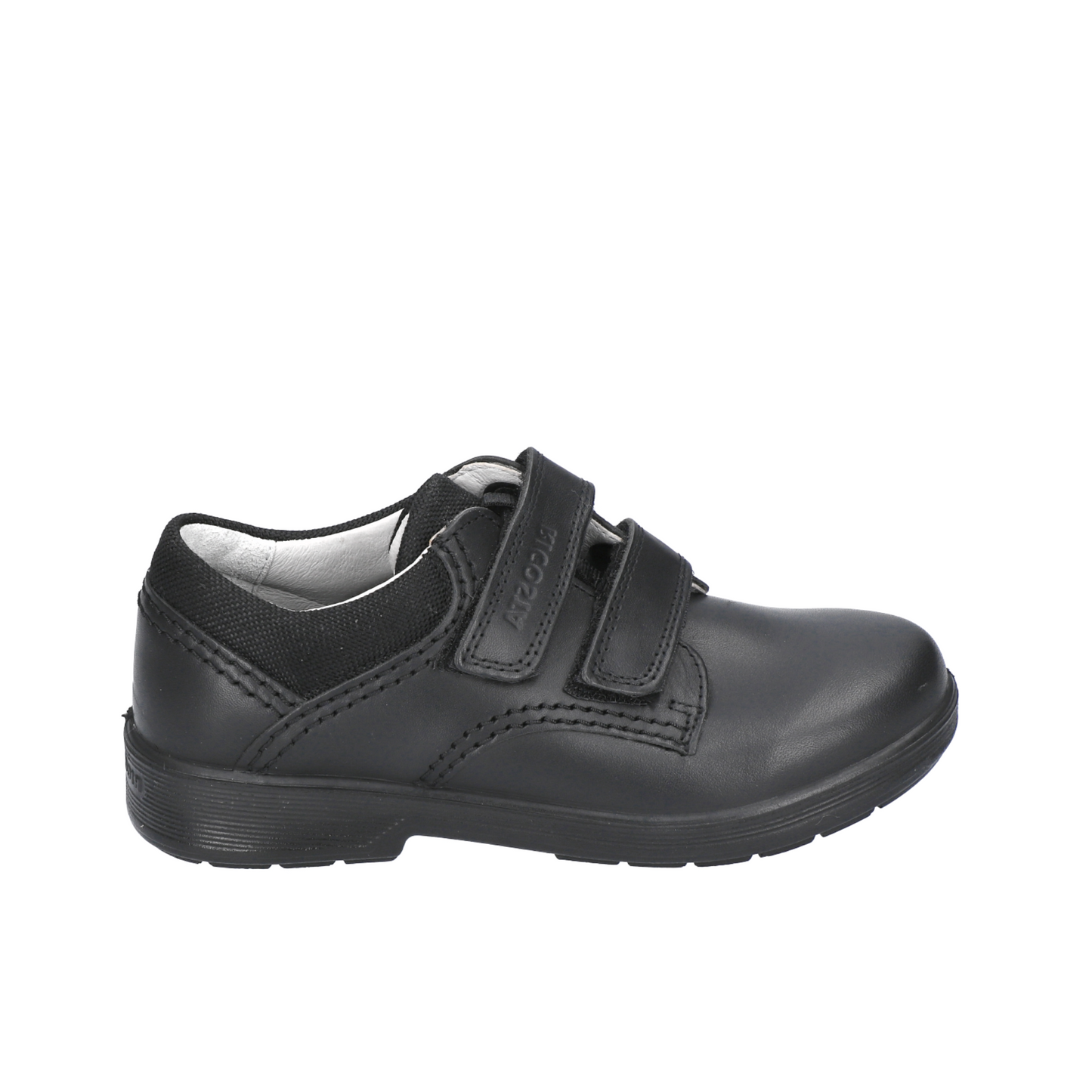 William Black Leather Boys School Shoe