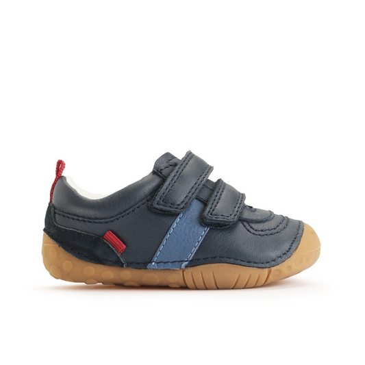 Zap Boys Navy Nubuk Pre-walker