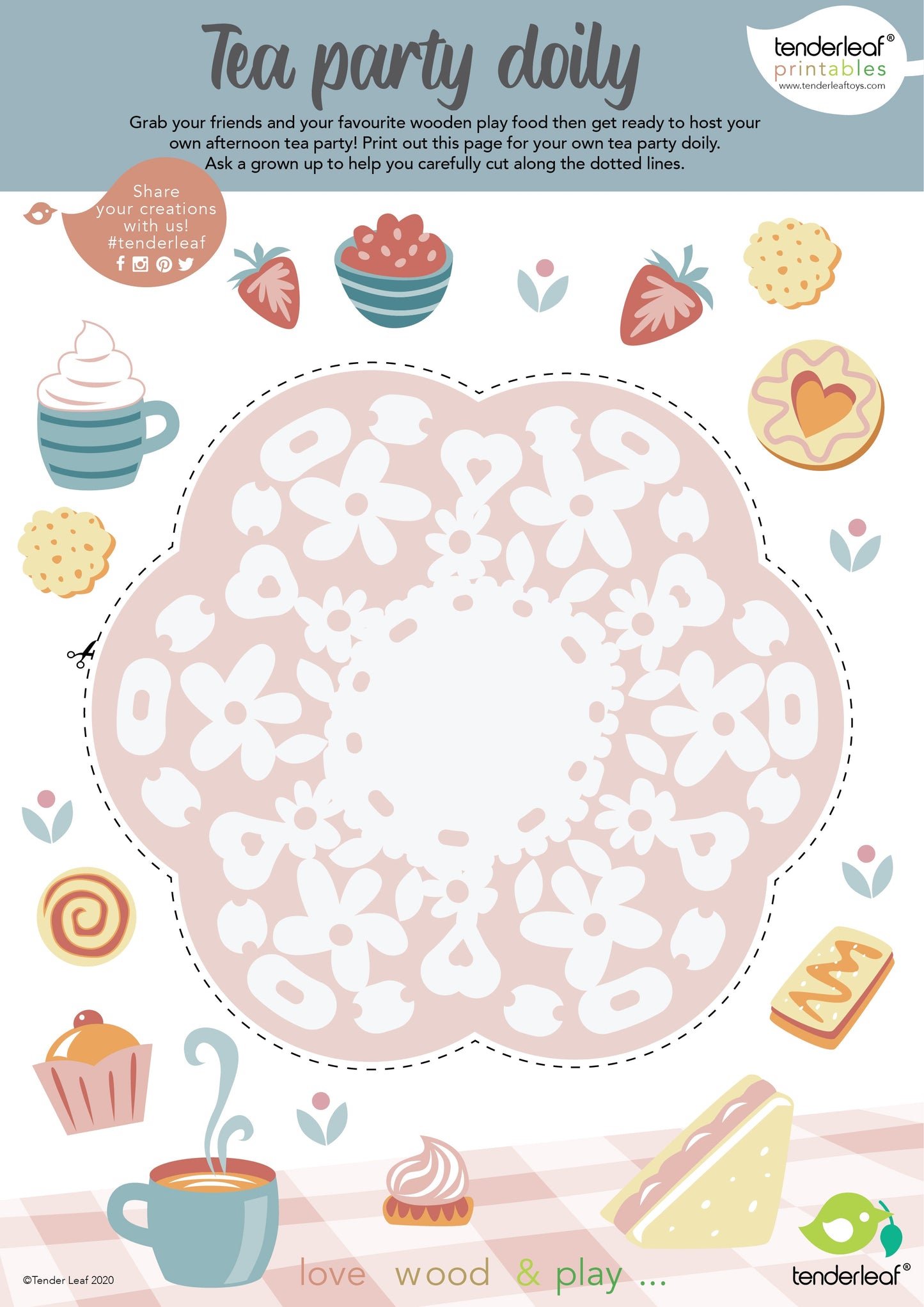 Birdie Afternoon Tea Stand