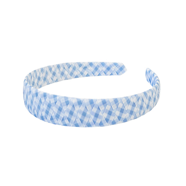 Braided Gingham Alice Band