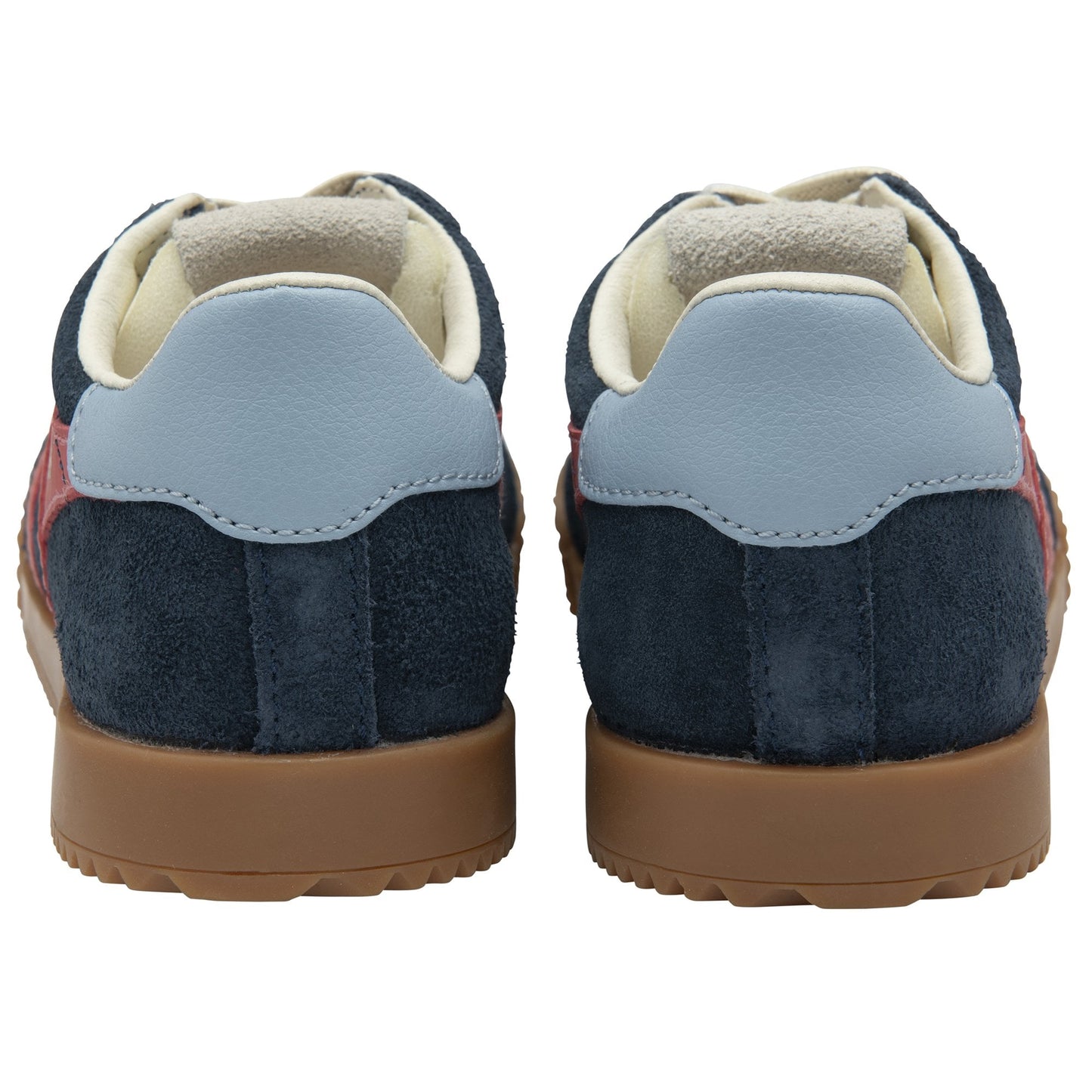 Elan Coral Navy/Coral/Air Suede Sneaker
