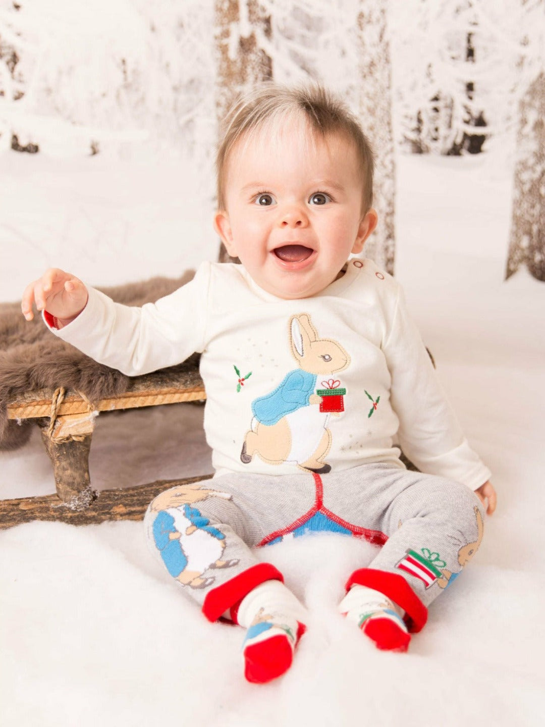 Festive Peter Rabbit Top