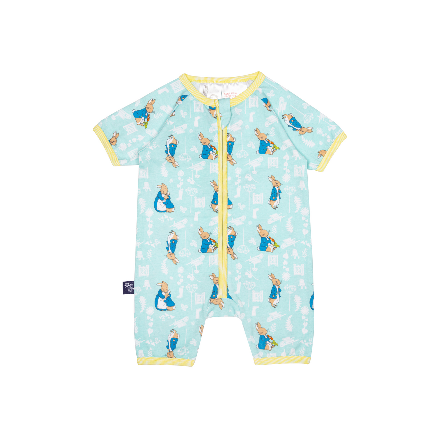 Peter Rabbit In The Garden Short Summer Romper