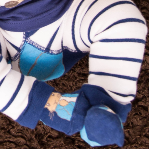 Classic Peter Rabbit Navy Socks