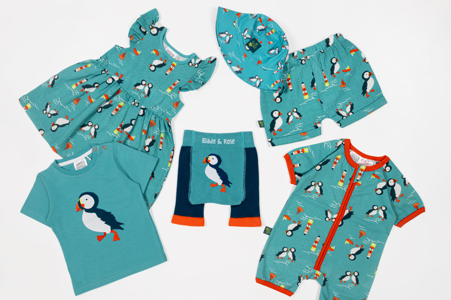Kenzie The Puffin Summer Dress