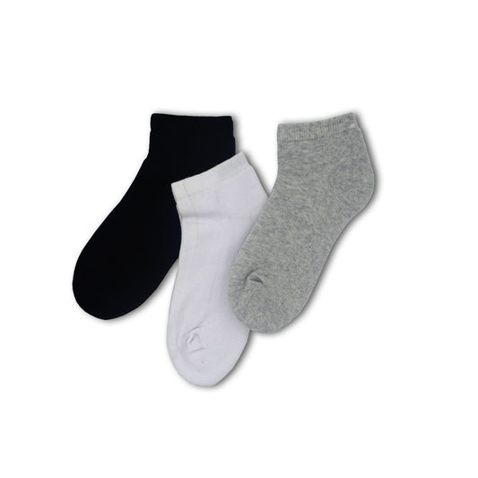 3pk Cotton Cushioned Trainer Socks