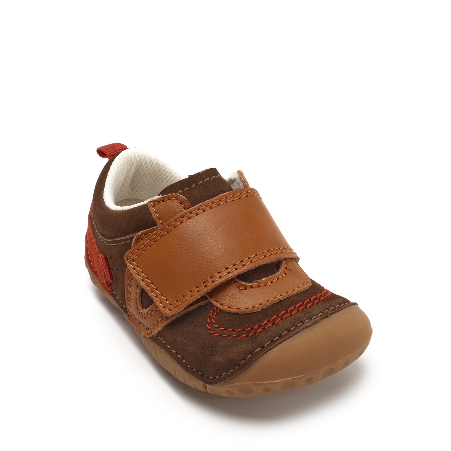 Shuffle Tan Nubuk Leather Pre-walker Shoe