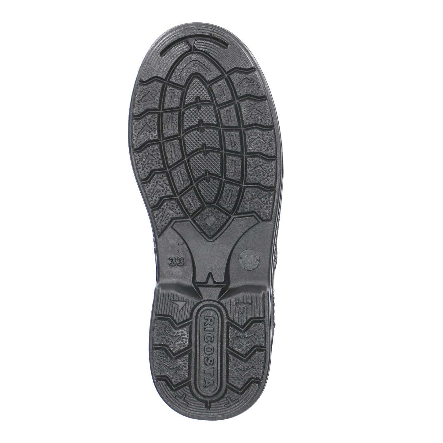 Harry Black Leather Lace-up Boys School Shoe