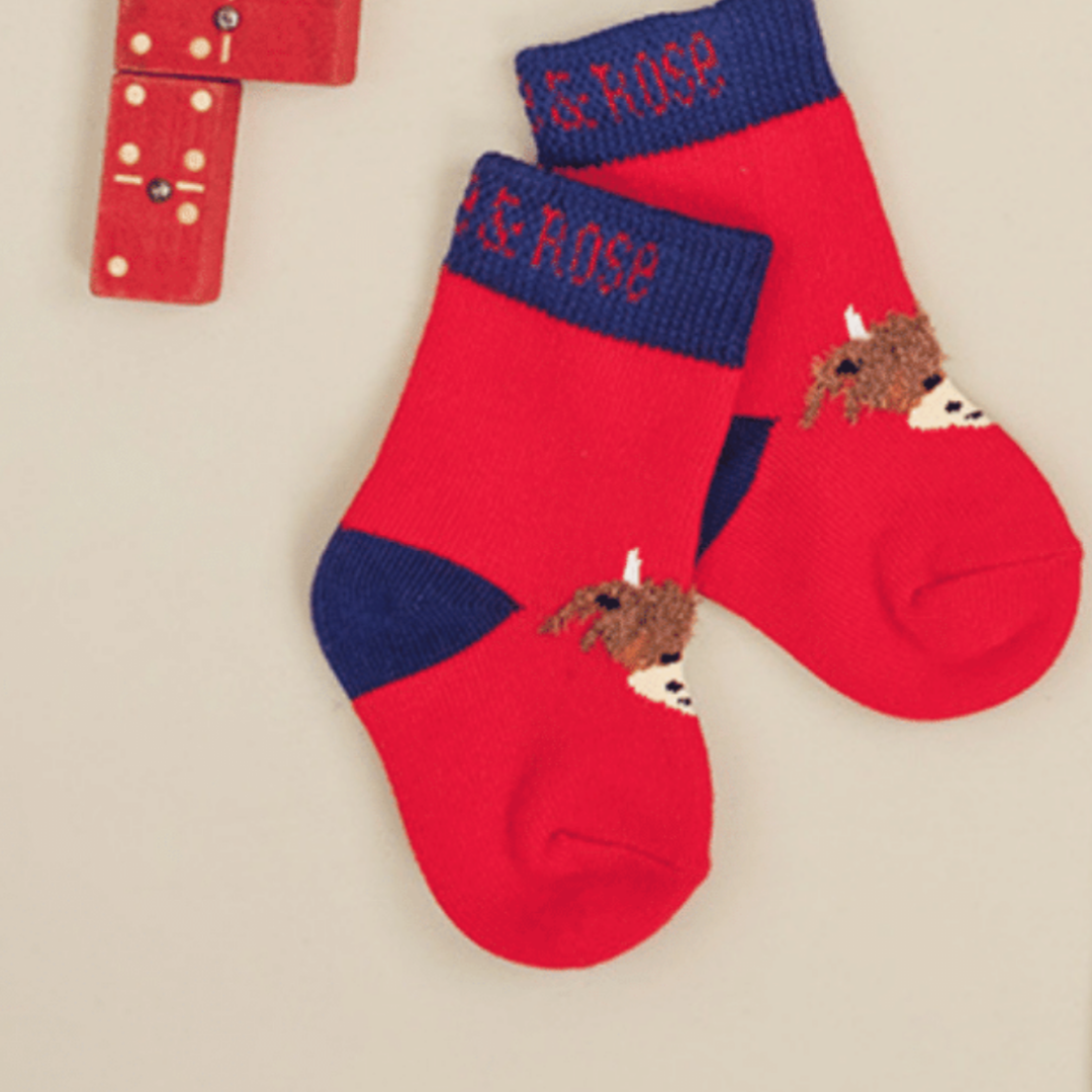 Hamish The Highland Cow Socks