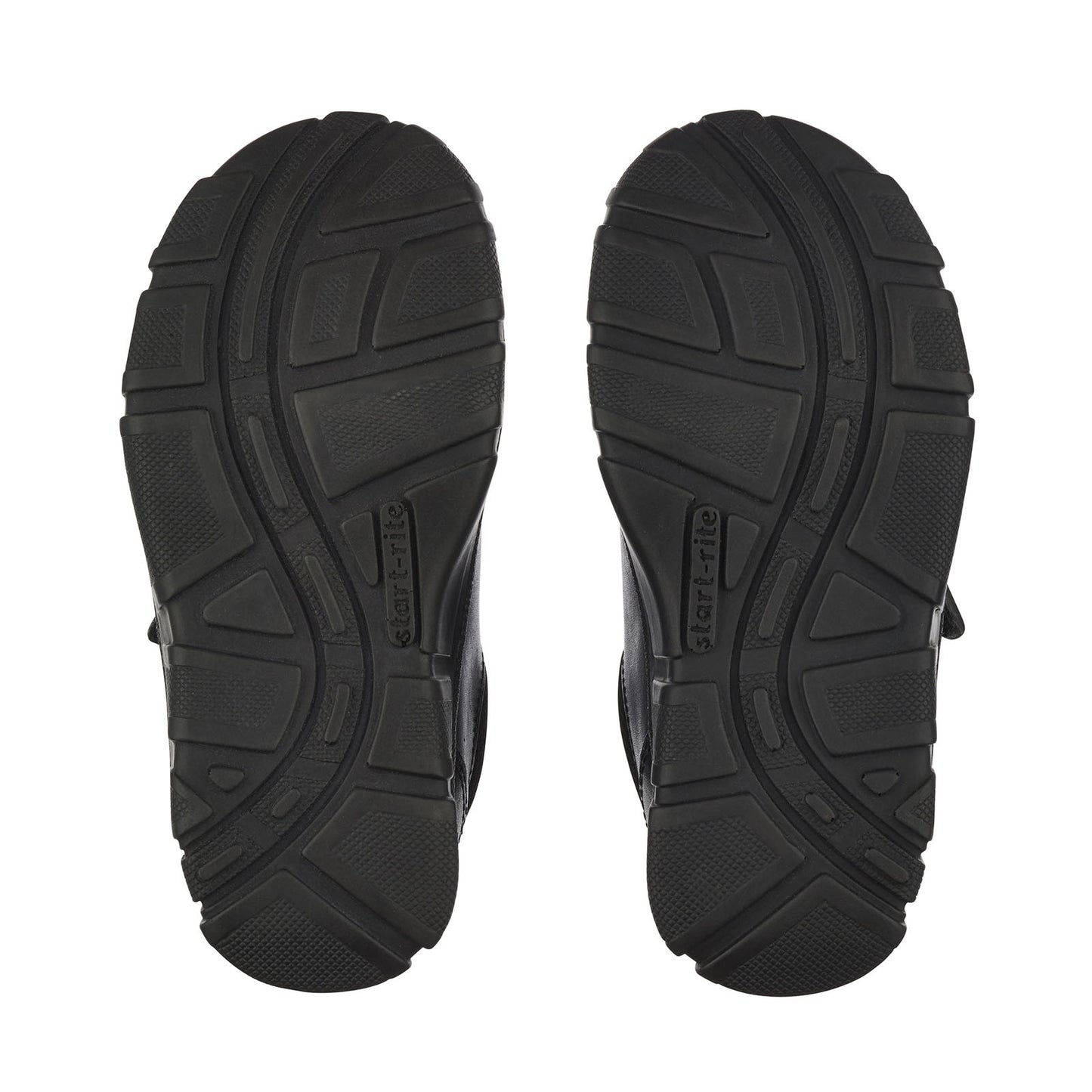 Origin Black Leather Boy's School Shoe