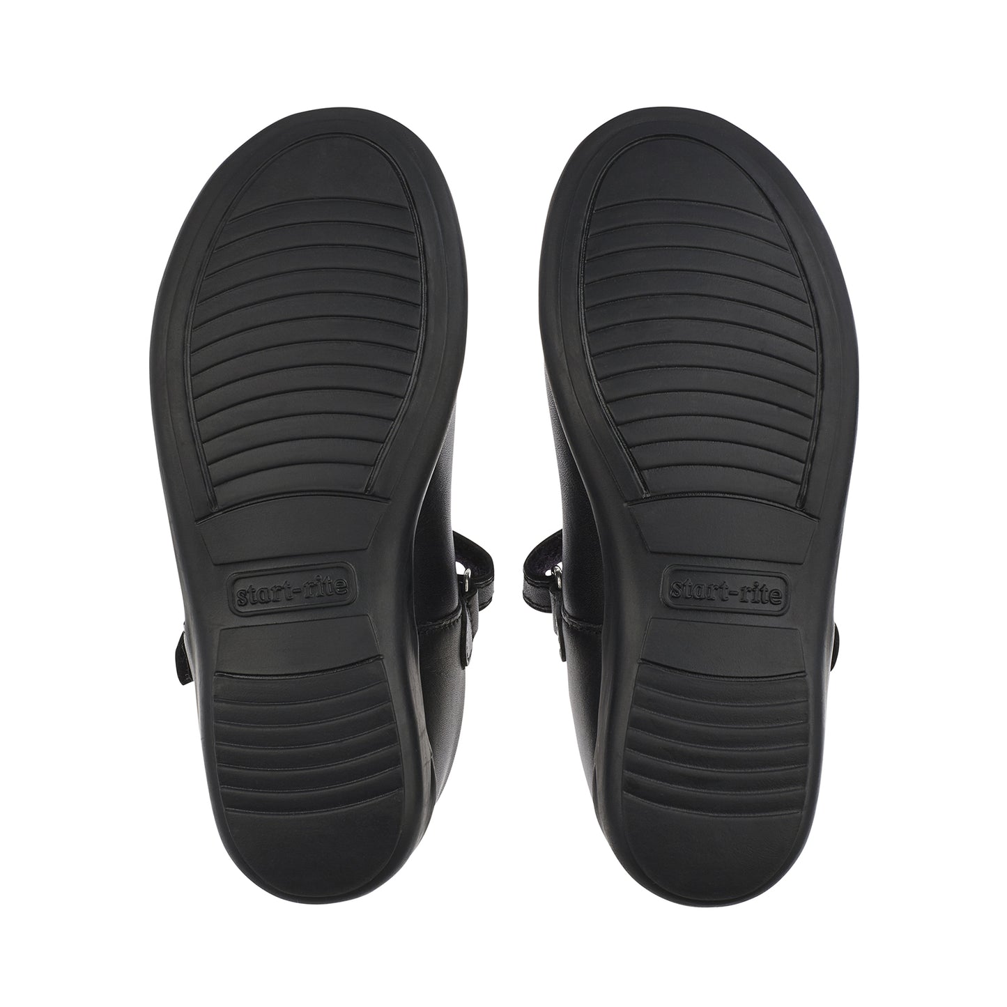 Poppy Black Patent Leather T-bar Girls School Shoe