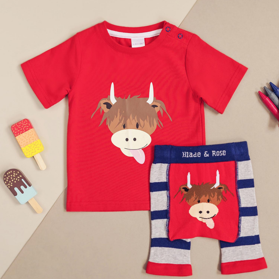Hamish The Highland Cow Shorts