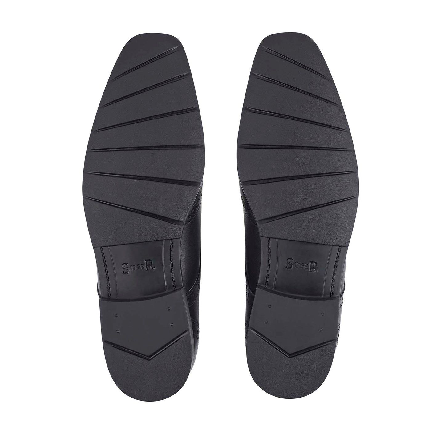 Tailor Black Leather Lace-up boys School Shoe