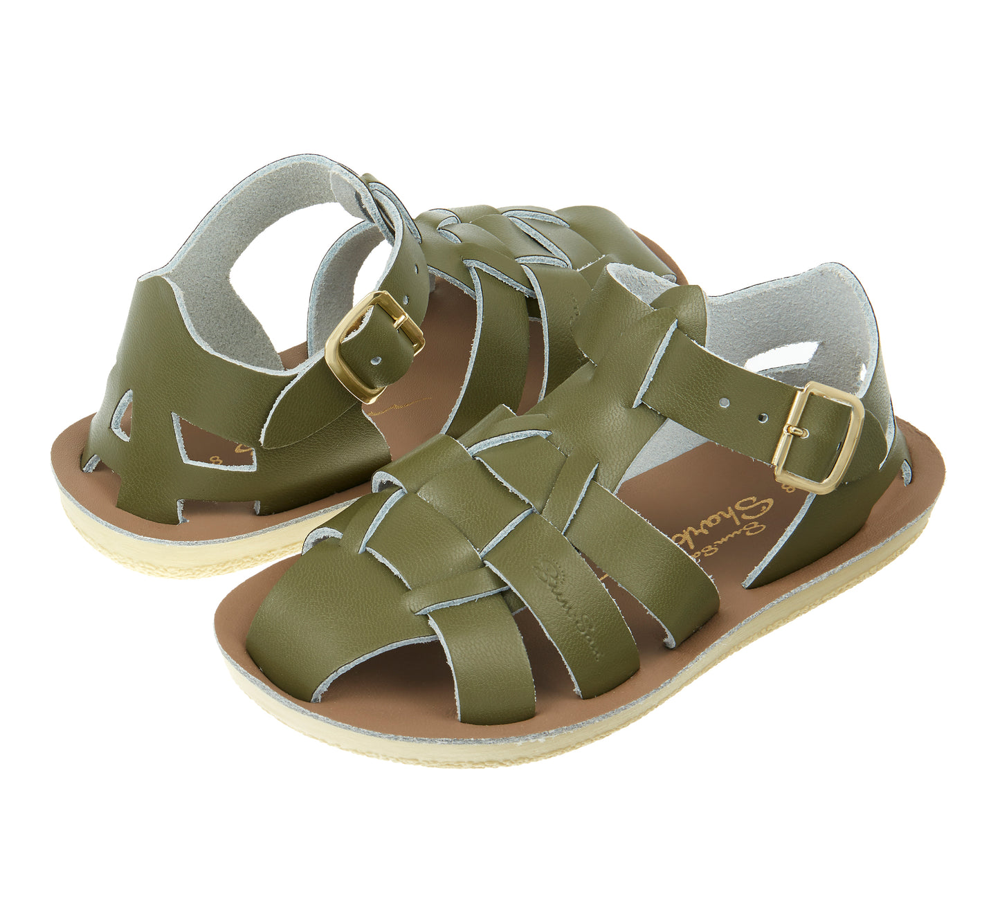 Shark Kids Olive Sandal