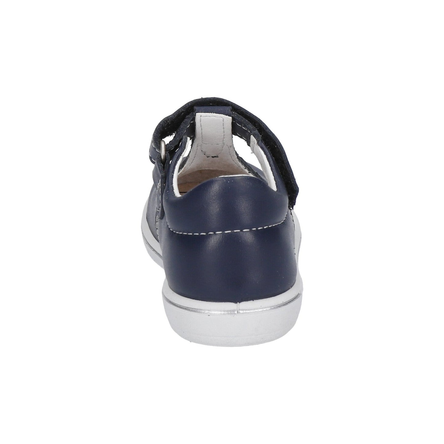 Winona Girl's T-Bar Shoe Navy leather