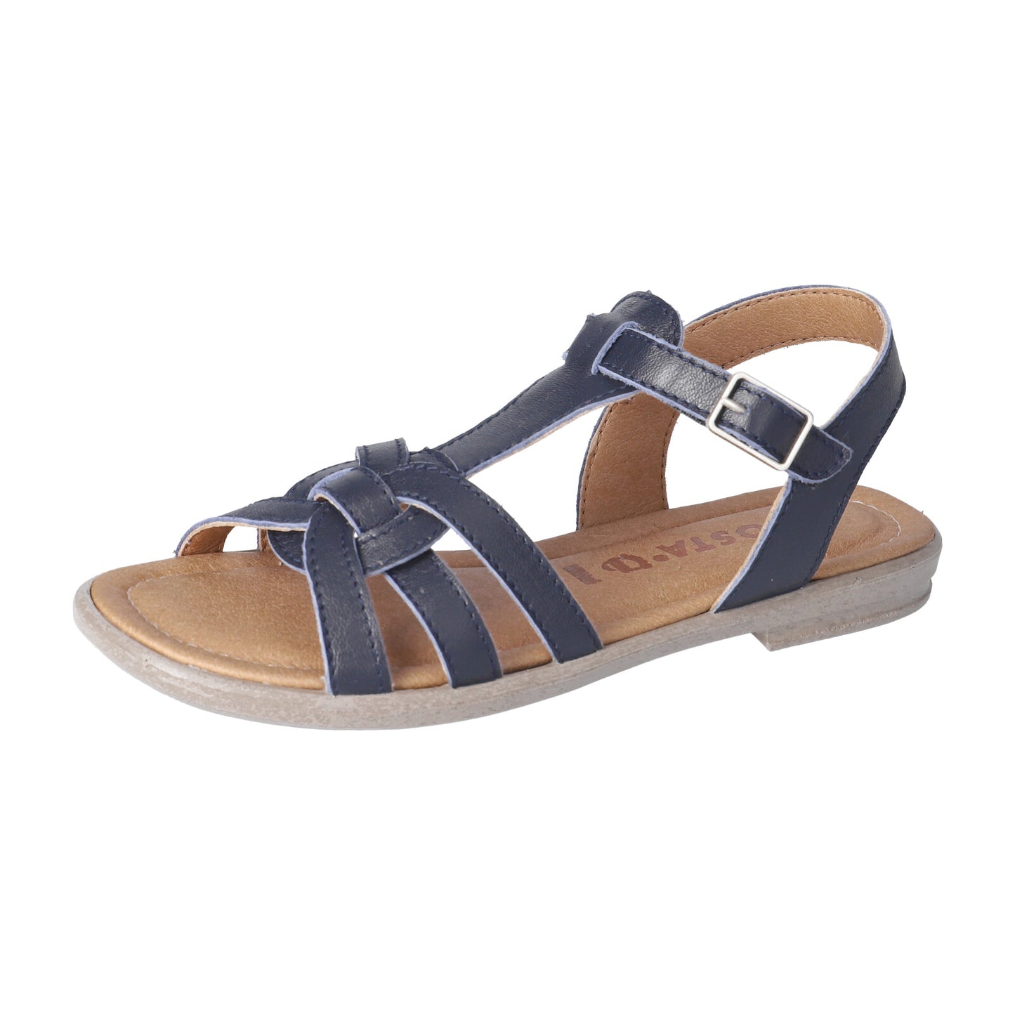 Ricosta Birte Leather Sandal in Navy Blue