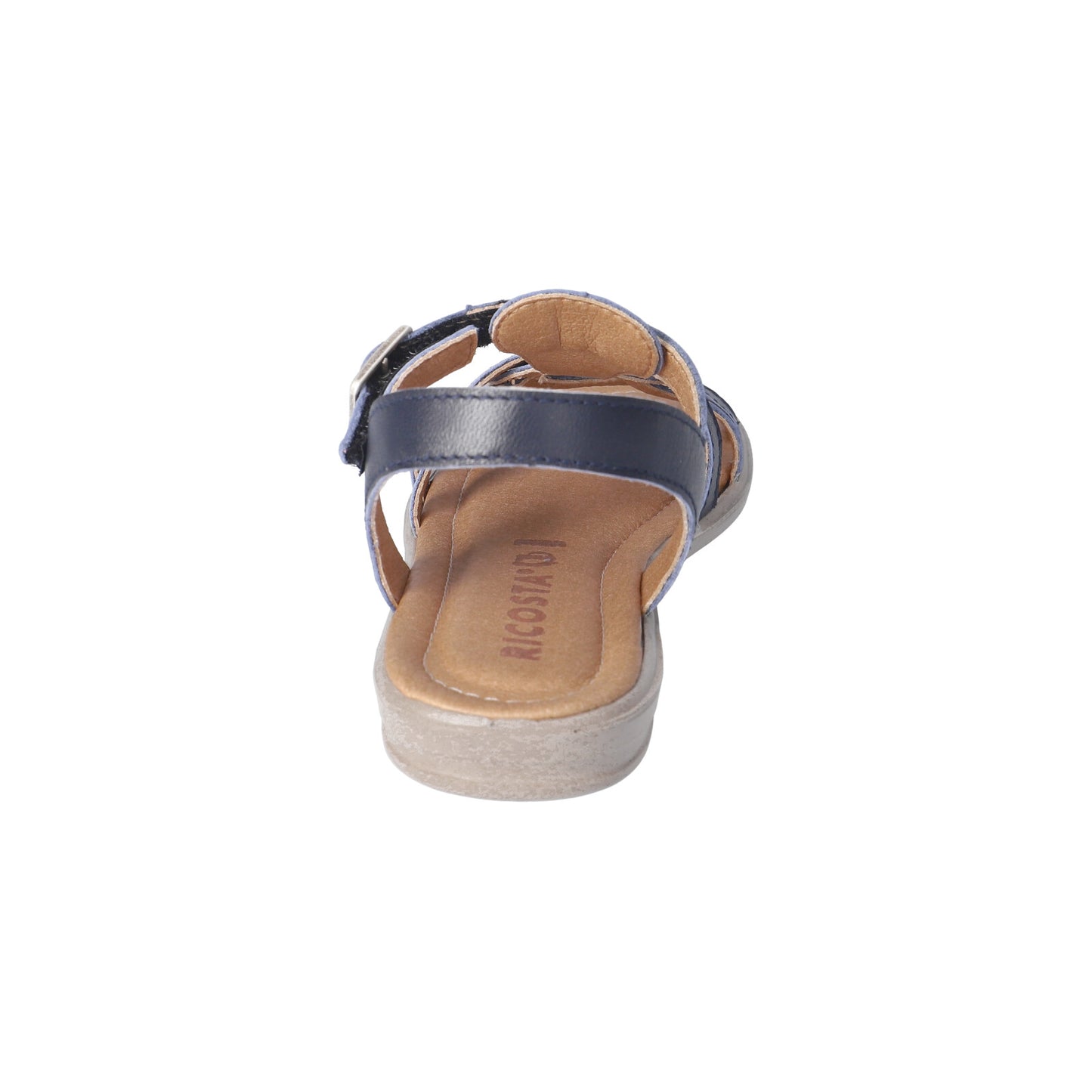 Ricosta Birte Leather Sandal in Navy Blue