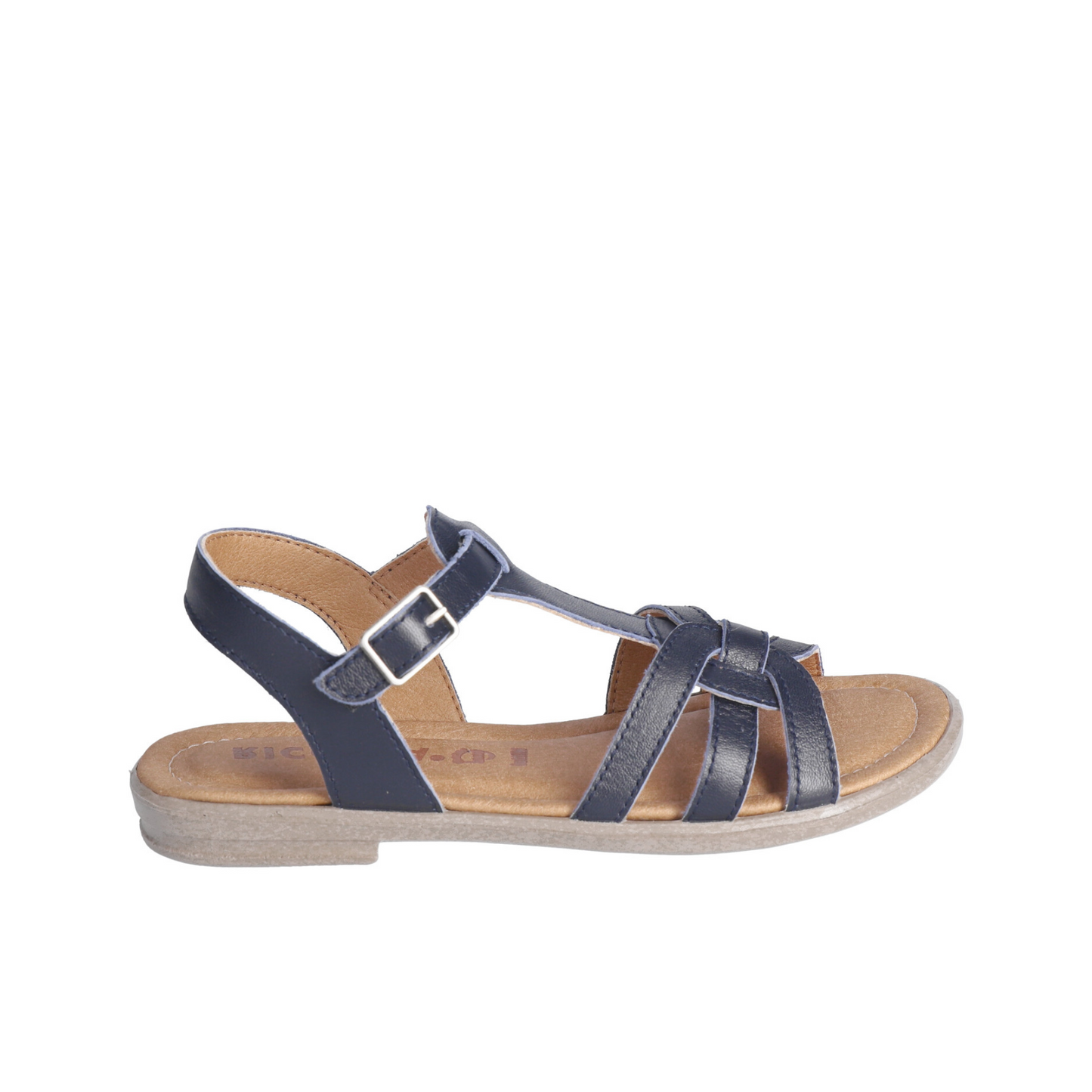 Ricosta Birte Leather Sandal in Navy Blue