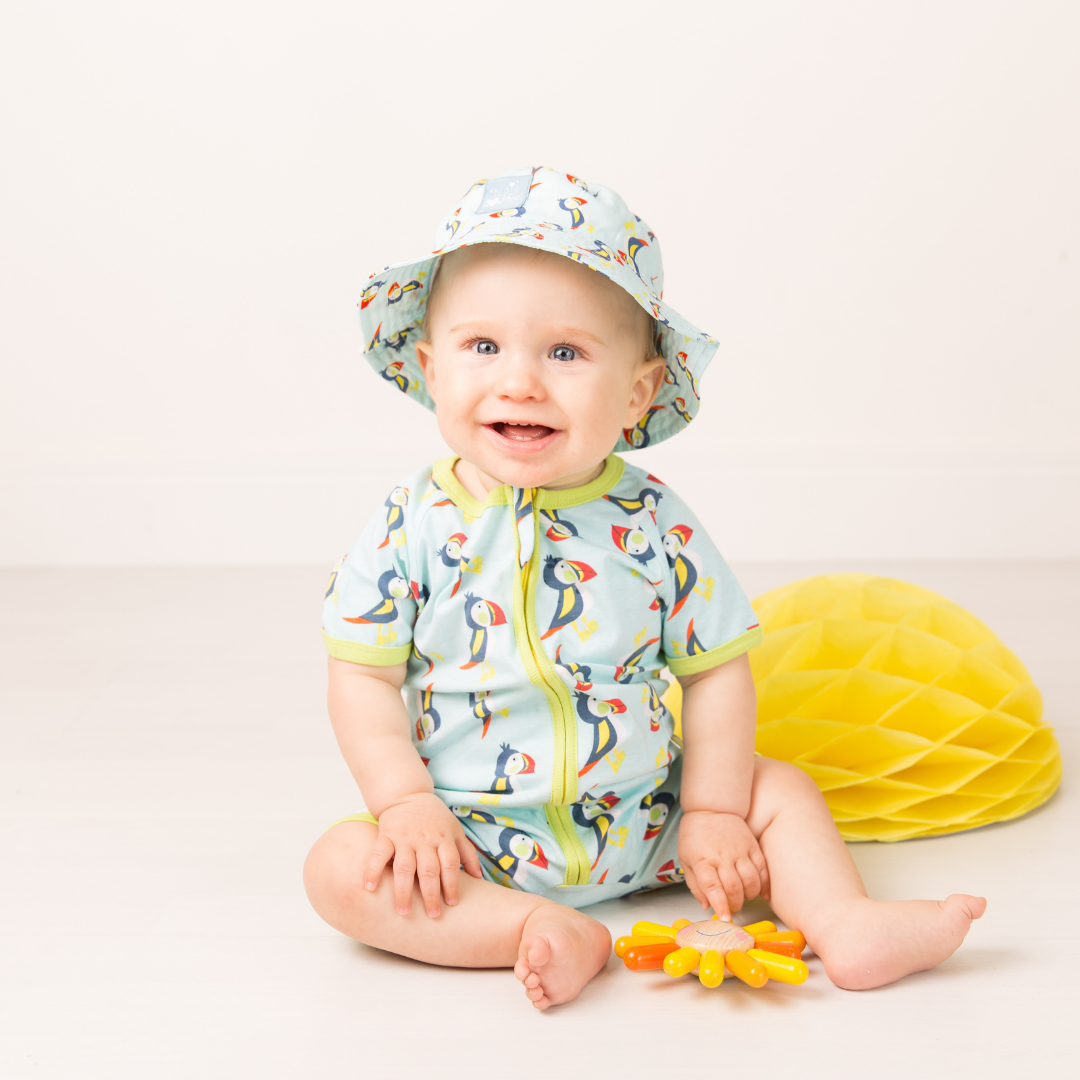 Summer Shortie Finley The Puffin Romper