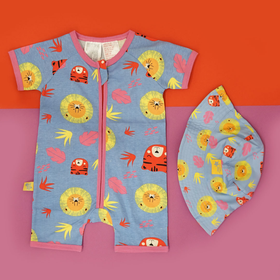 Summer Shortie Hot Jungle Romper