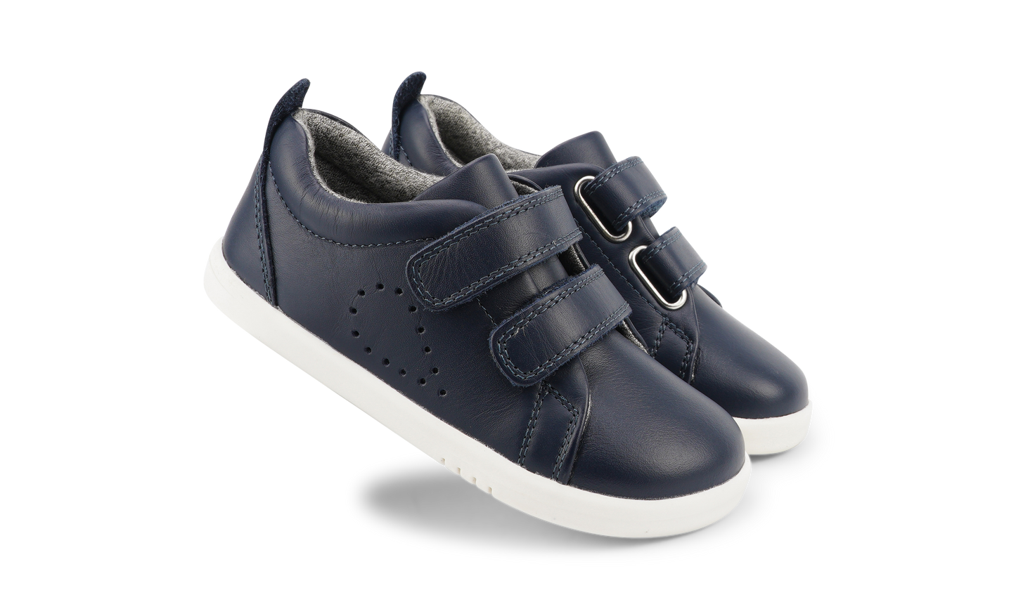 IW Grass Court Shoe in Navy Leather