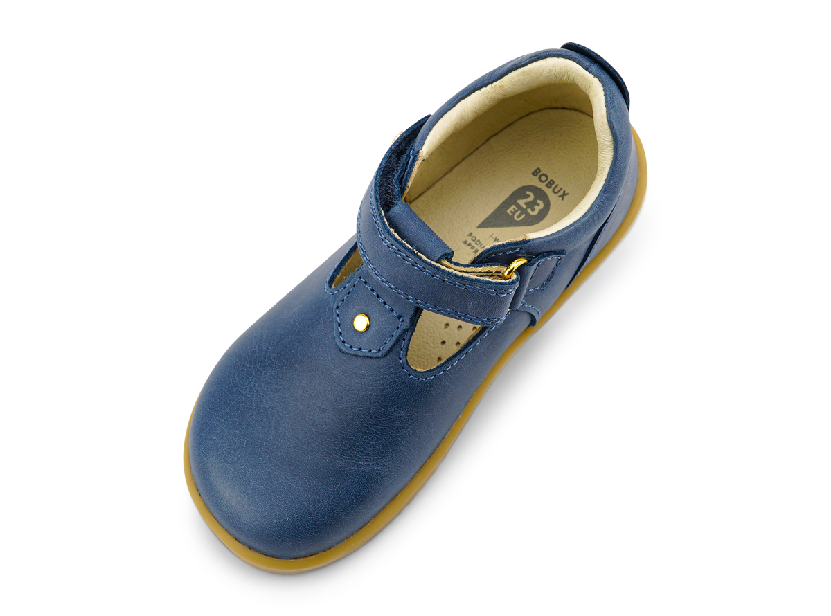 IW Louise T-bar Shoe in Midnight Leather