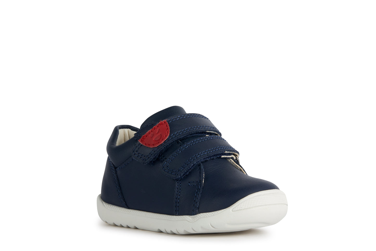 Baby Macchia Navy Leather First Shoe