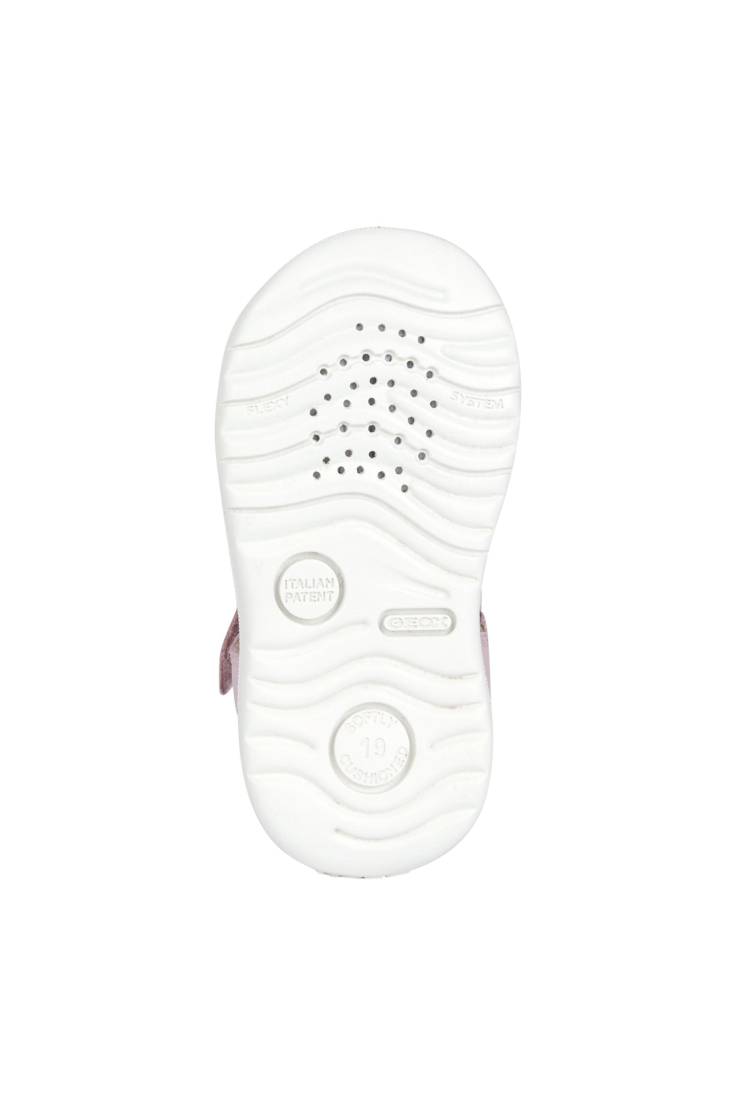 Baby Macchia Rose Pink Leather Sandal
