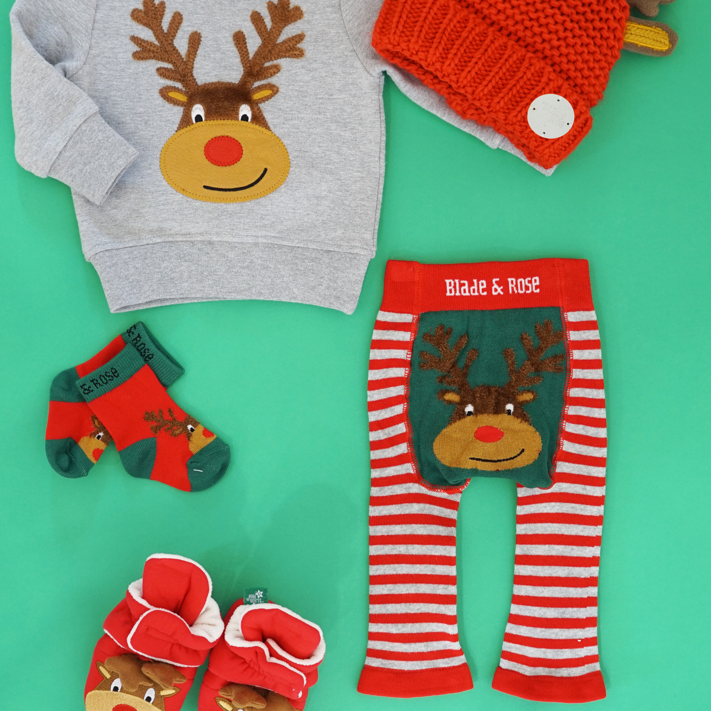 Festive Reindeer Sweater