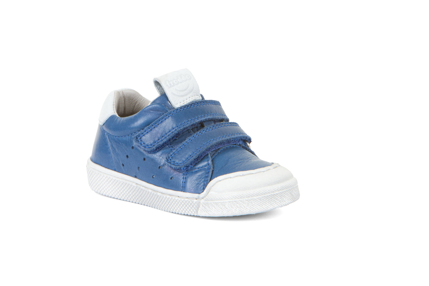 Blue Leather Sneaker Style Casual Shoe
