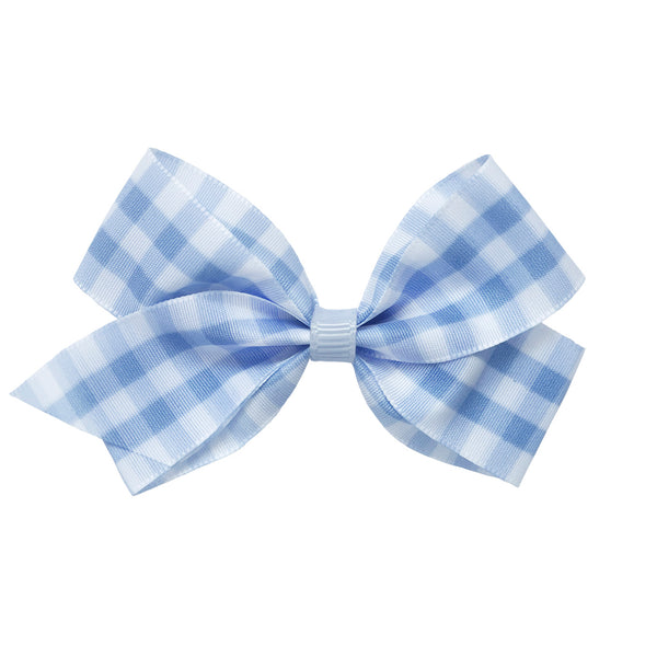 Medium Gingham Bow Hair Clip