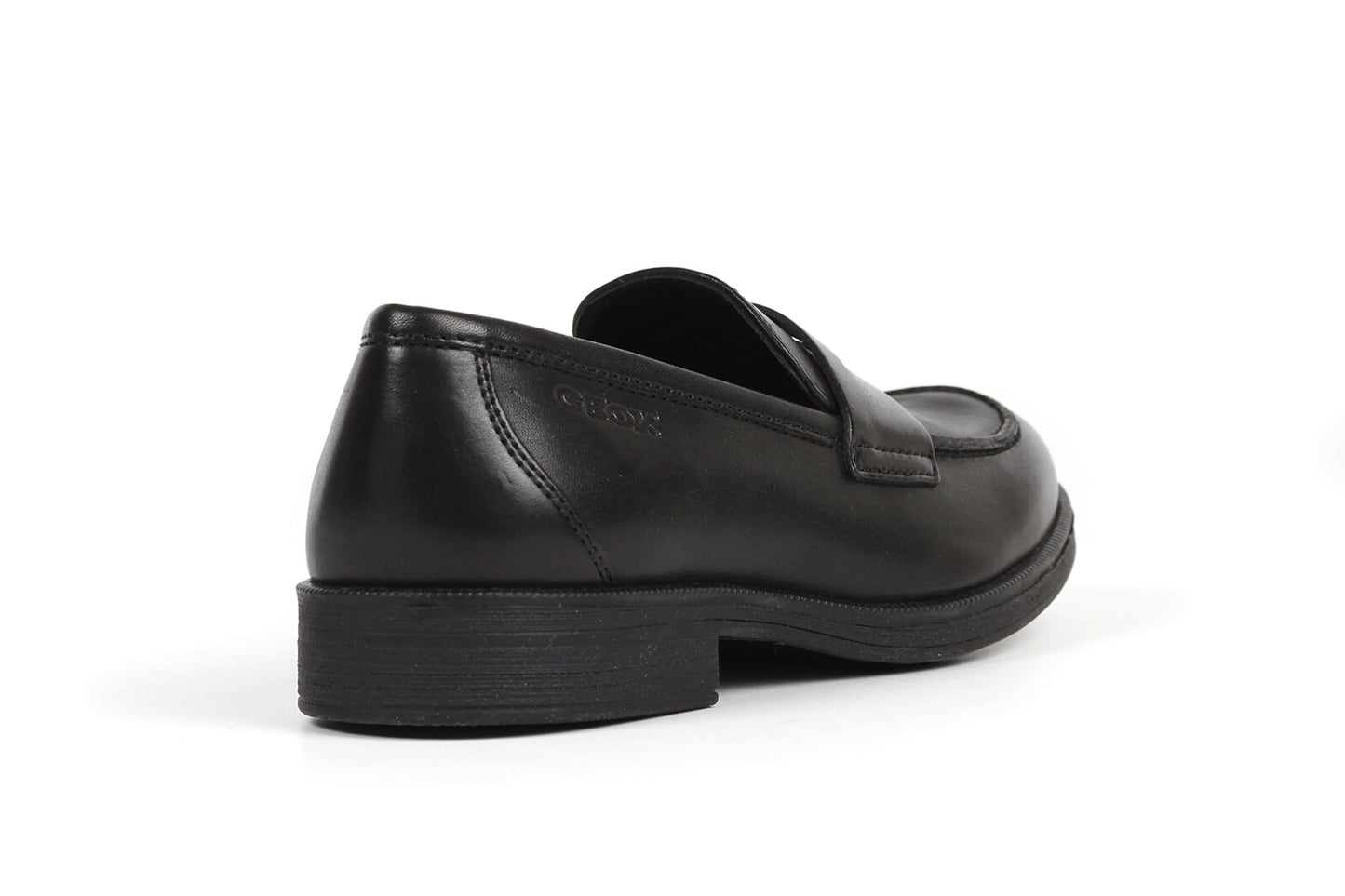 Agata Loafer Black Leather Girls School Shoe