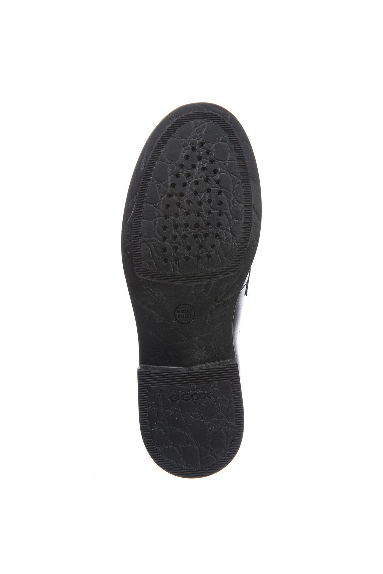 Agata Loafer Black Leather Girls School Shoe