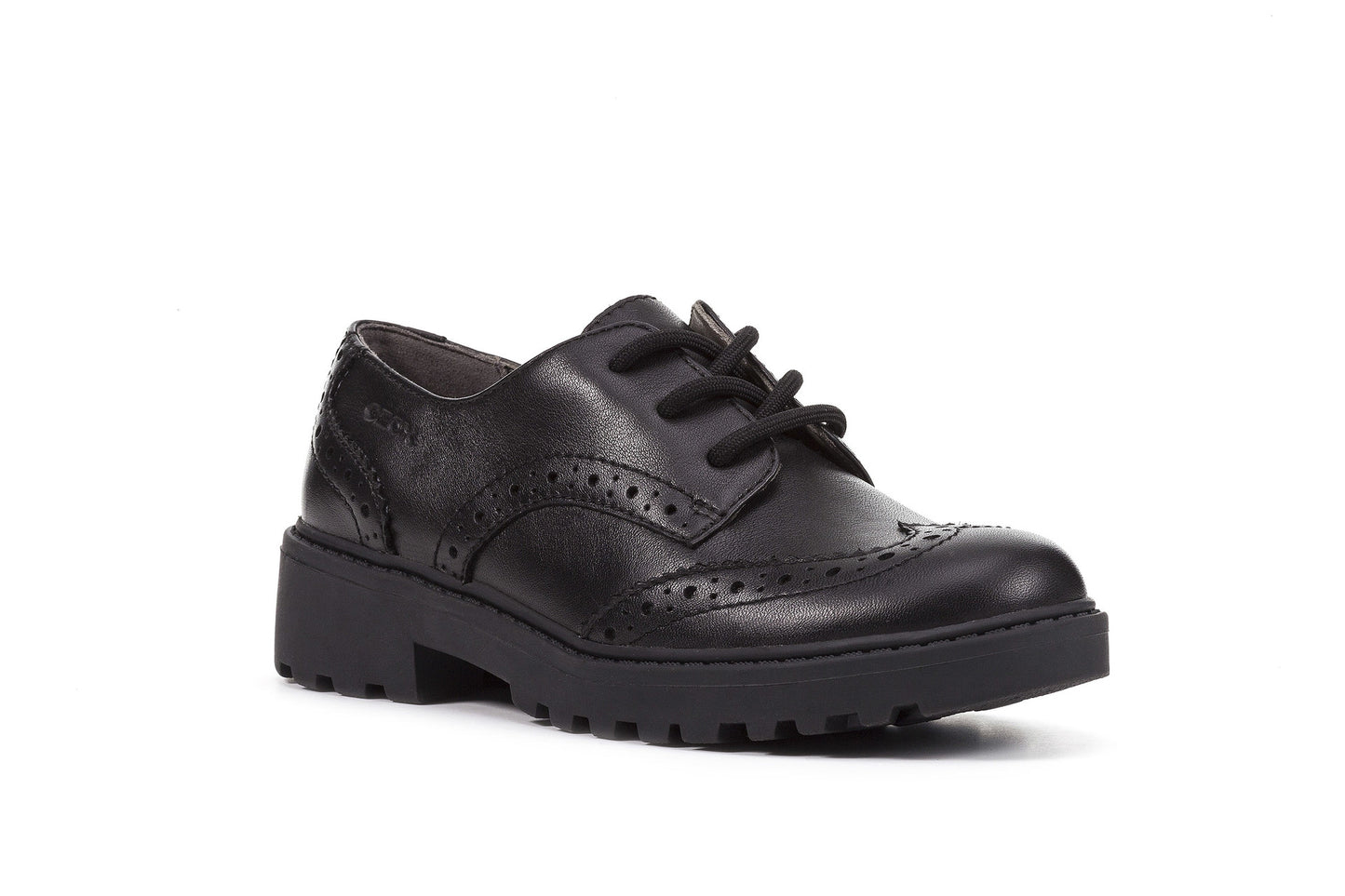 Casey Lace-Up Brogue Girl's School Shoe