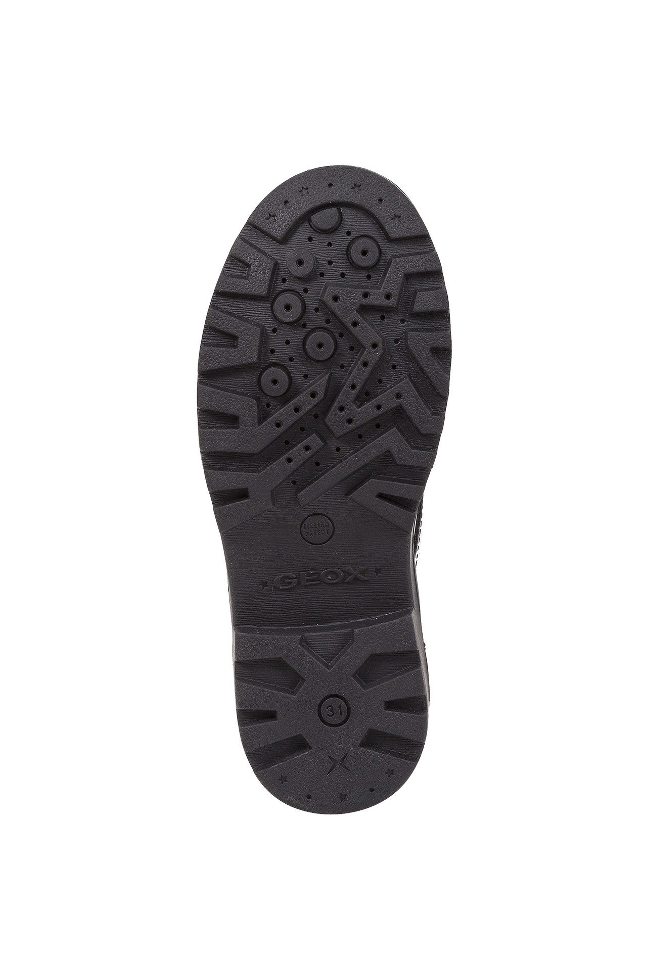 Casey Lace-Up Brogue Patent Girl's School Shoe