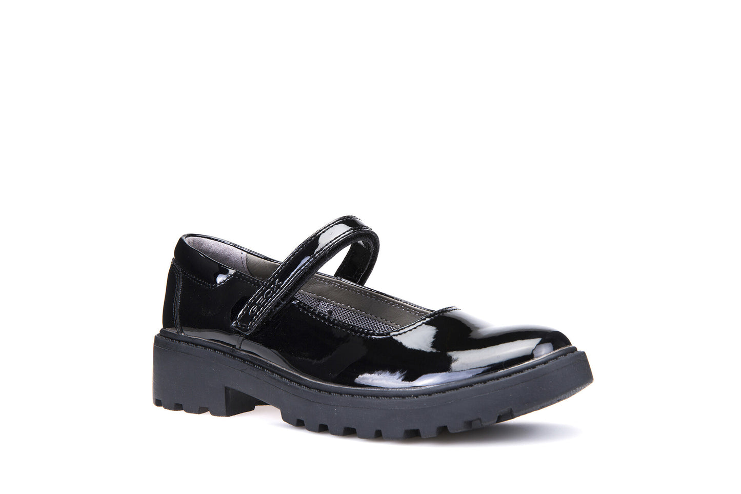 Casey Mary Jane Patent Girl's School Shoe