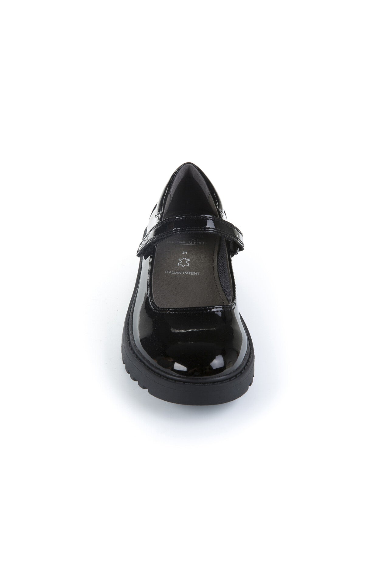 Casey Mary Jane Patent Girl's School Shoe