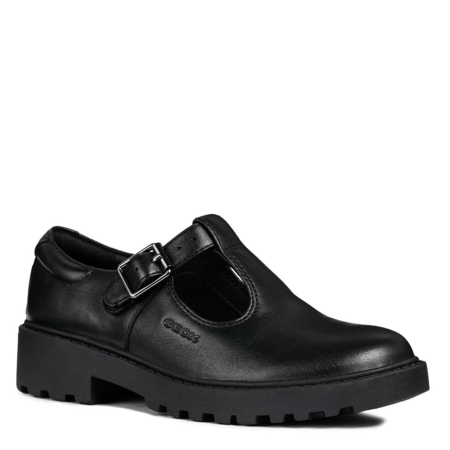 Casey T-Bar Girl's School Shoe