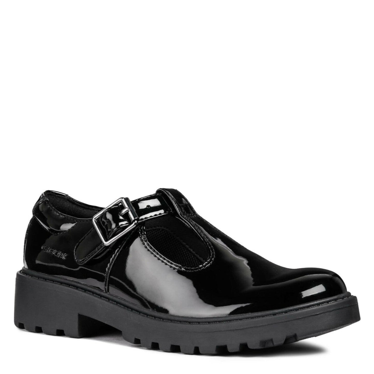 Casey T-Bar Patent Girl's School Shoe