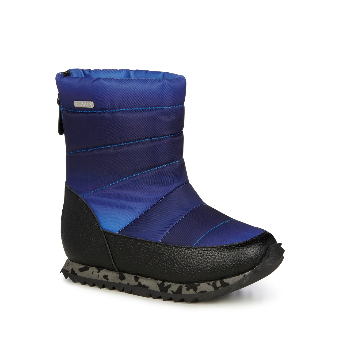 Tarlo Waterproof Merino Wool Lined Kid's Snow Boot in Midnight Ombre