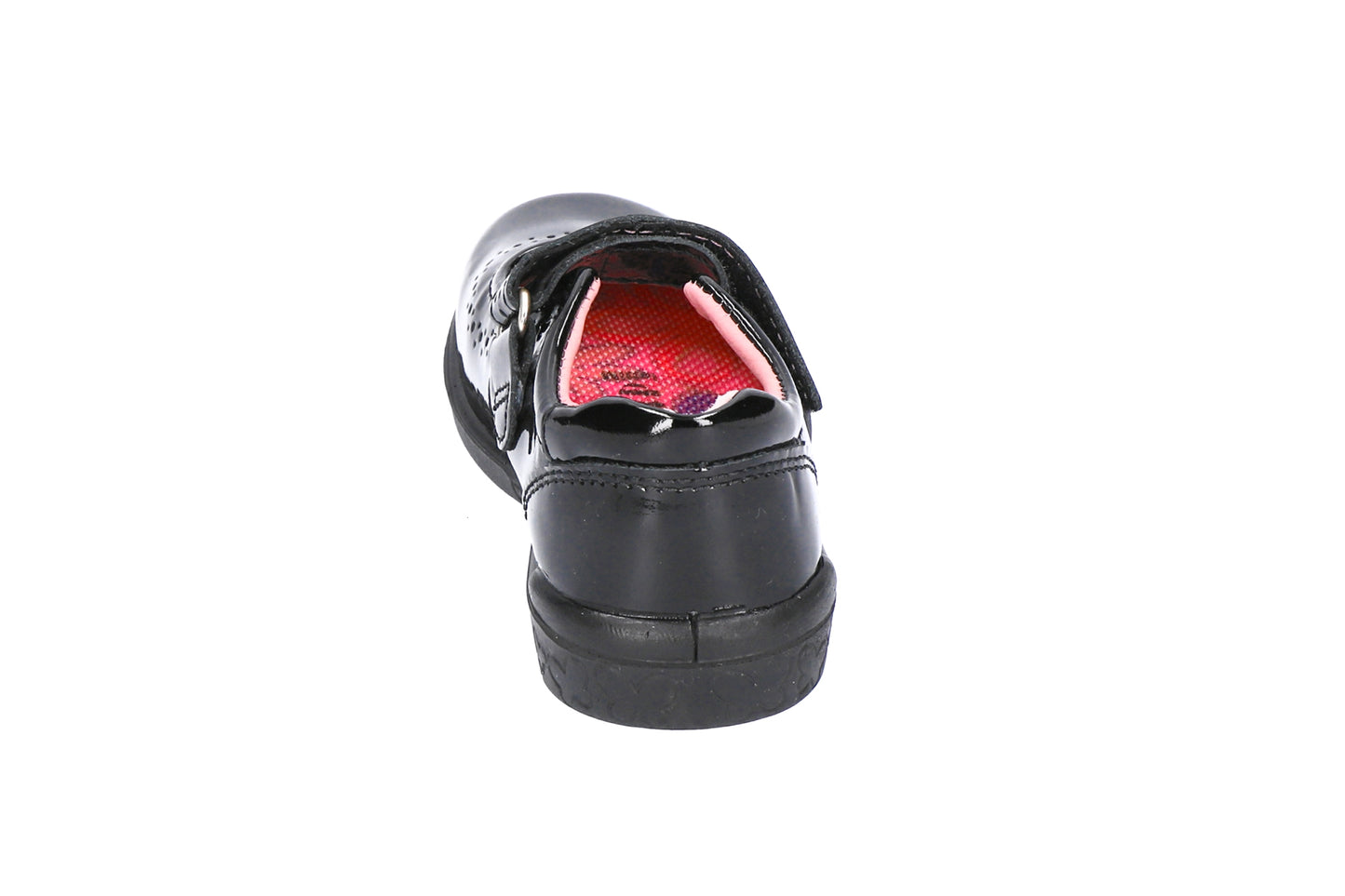 Lillia Black Patent Leather Girls School Shoe